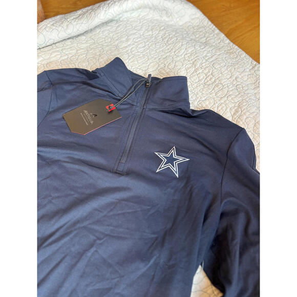 Antigua Other - Men's Dallas‎ Cowboys Long Sleeve Quarter Zip Size Small #738 [COPY]